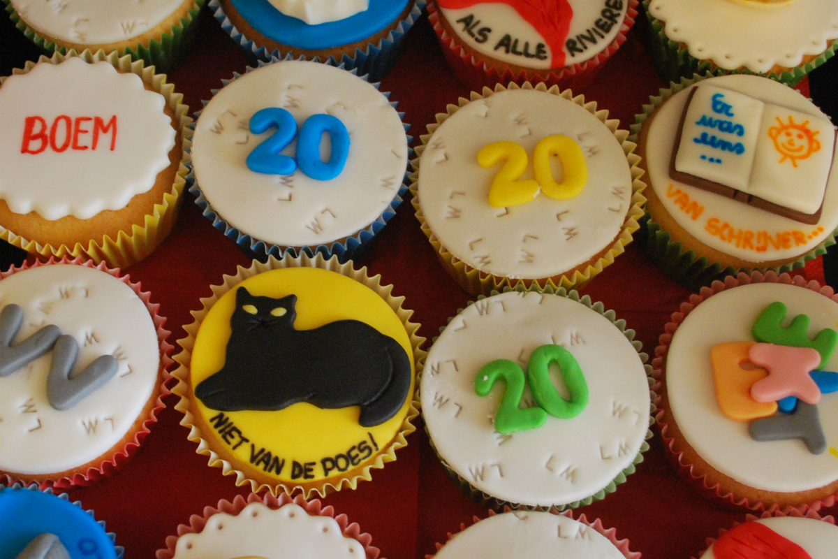Cupcakes 20 jaar Villa Verbeelding